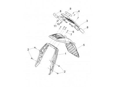 Καπάκια πίσω - Λασπωτήρας